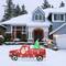 27'' Pre-Lit Santa in Red Truck Decoration